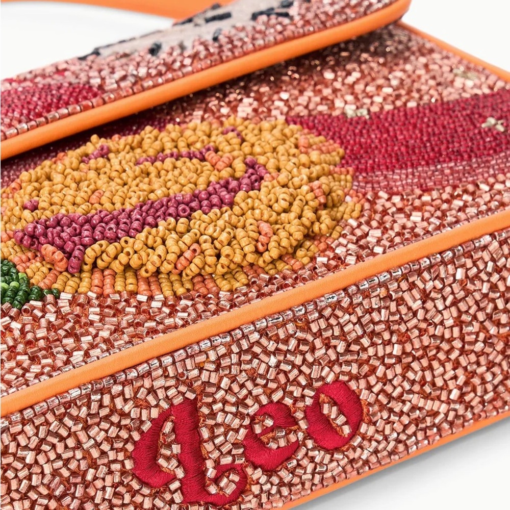 TOMMY ZODIAC BEADED BAG LEO - Picture 2 of 6